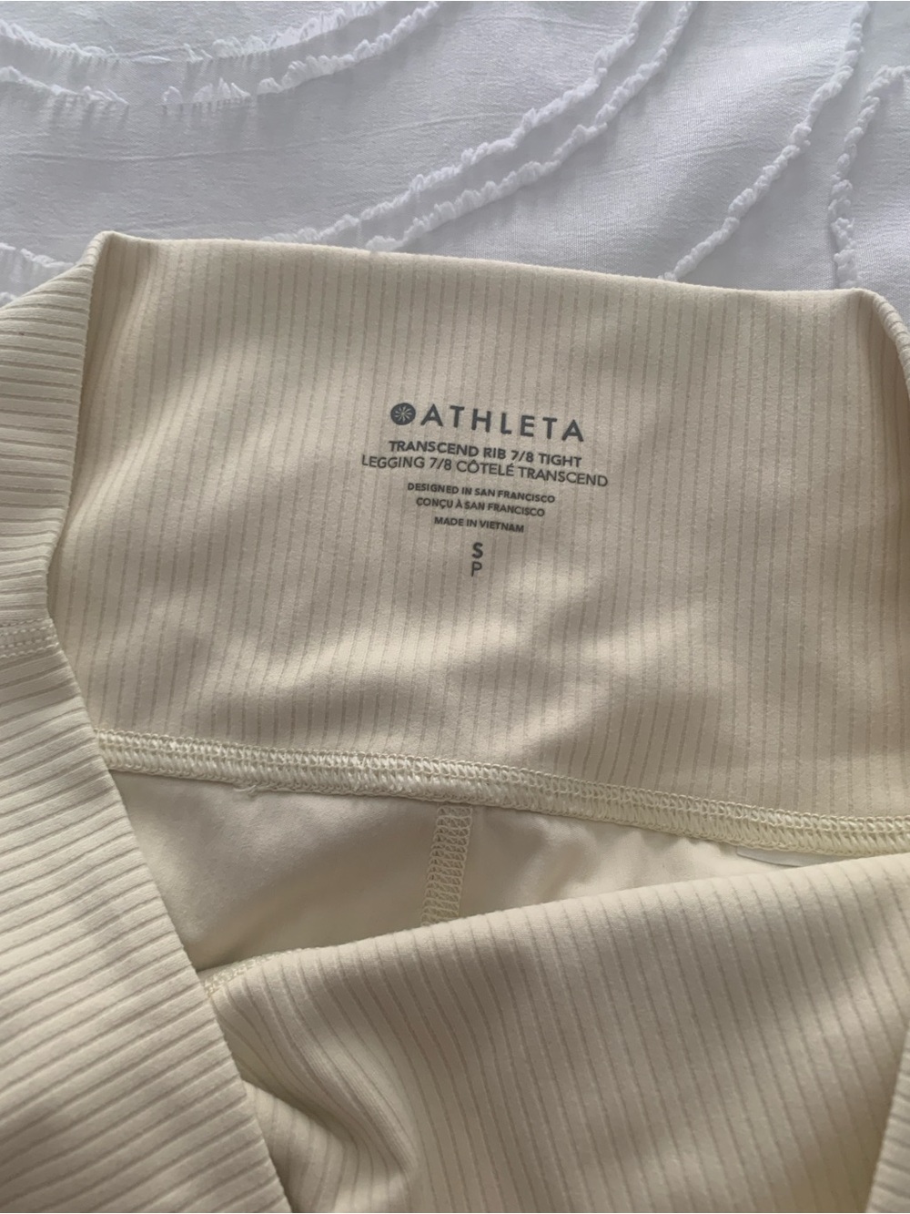 Athleta Transcend Rib High Rise 7/8 Legging - Picture 6 of 6